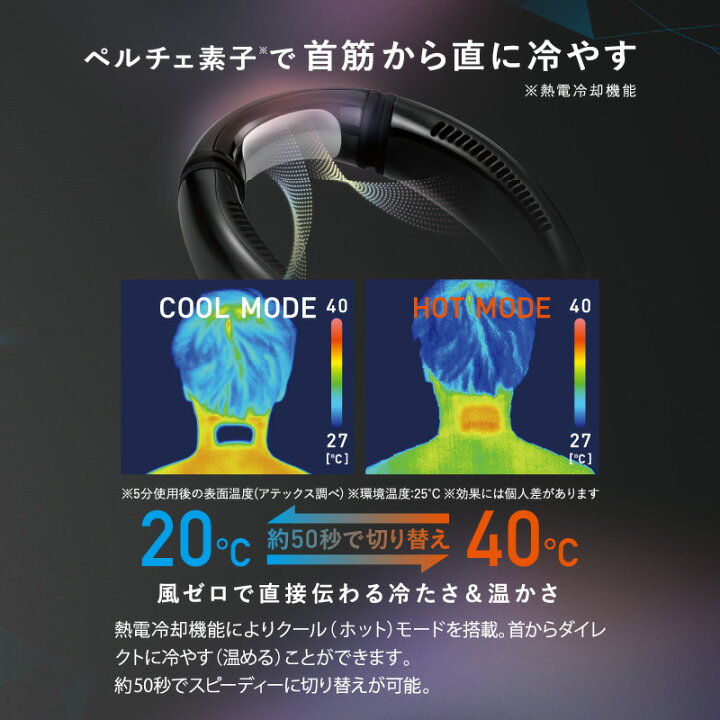 楽天市場】【ポイント10倍】モノルルド ウェアラブル クールホット 