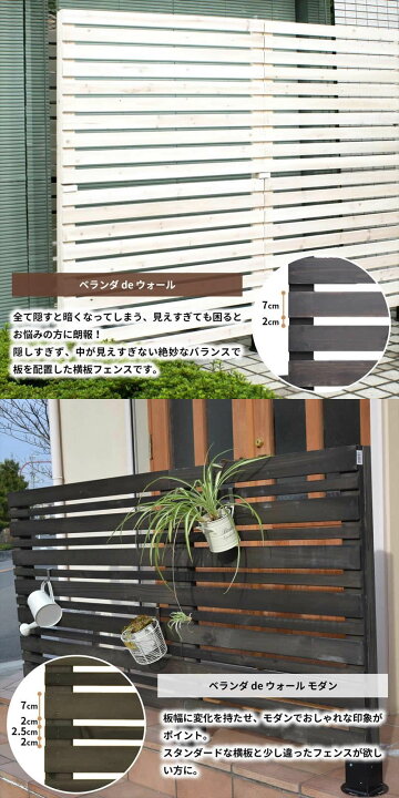 楽天市場 フェンス 木製 目隠し ベランダdeウォール フェンス1枚単品 幅1cm 庭 ベランダ ガーデニング 外構 Diy ボーダーフェンス Jsbf 0 ガーデン ガーデン 楽天市場店