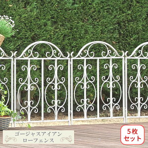 【庭のフェンス】ヨーロッパのお庭みたいに！オシャレな鉄製のオススメは？
