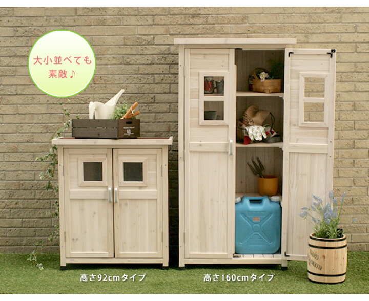 楽天市場】バルコニー収納庫 ロータイプ 1台 収納庫 キャンプ用品 農具  