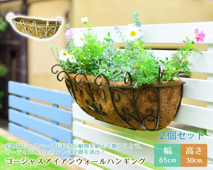 楽天市場 39対応 ハンギング プランター バスケット アイアン ゴージャスアイアンウォールハンギング 2個セット 寄せ植え 吊り下げ 壁掛け ウォールハンギング ガーデニング アンティーク Gaw 600 2p ガーデン ガーデン 楽天市場店 楽天市場 39対応 ハンギング プランター バスケット アイアン ゴージャスアイアンウォールハンギング 2個セット 寄せ植え 吊り下げ 壁掛け ウォールハンギング ガーデニング アンティーク Gaw 600 2p ガーデン ガーデン 楽天市場店