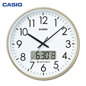 オフィス用 掛け時計 【カシオ オフィス向け大型掛時計 IC-2100J-9JF】 ［送料無料・代引料無料］ 大型電波時計 オフィス 壁掛け時計 オシャレ 電波掛時計 シンプル 時報