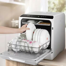 【在庫有】＼ページ限定・ティースプーン付／　【送料無料】【AINX 食器洗い乾燥機 AX-S3 W】食器乾燥機 食洗機 工事不要 卓上 コンパクト