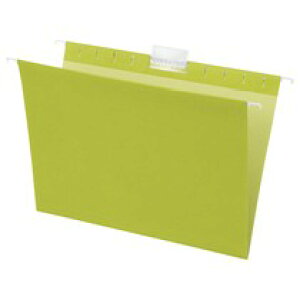 TANOSEE ハンギングフォルダー A4 グリーン 5冊入