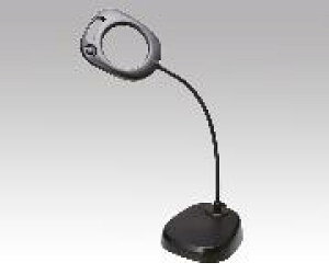 LEDライト付大型スタンドルーペ 1-2611-01 CMS-130