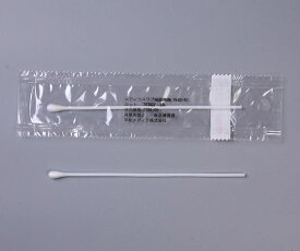 メディクスワブ滅菌綿棒（検体採取用）　咽頭用　100本入 　PL6S-RY　7-555-02
