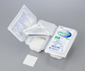 大和工場　エタノール消毒綿（アルワッテ）　6パック入　カット綿サイズ（mm）：40×40　1箱（100枚入/パック×6パック入）　医薬部外品