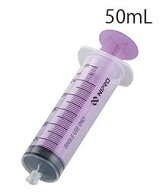 ニプロ　ENシリンジ（キャップなし）滅菌　50mL　25本入　60-091　DS50ML-IS3　紫