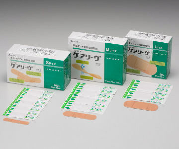 楽天市場】NICHIBAN(ニチバン) ケアリーヴ Mサイズ 21mm×70mm(粘着部 