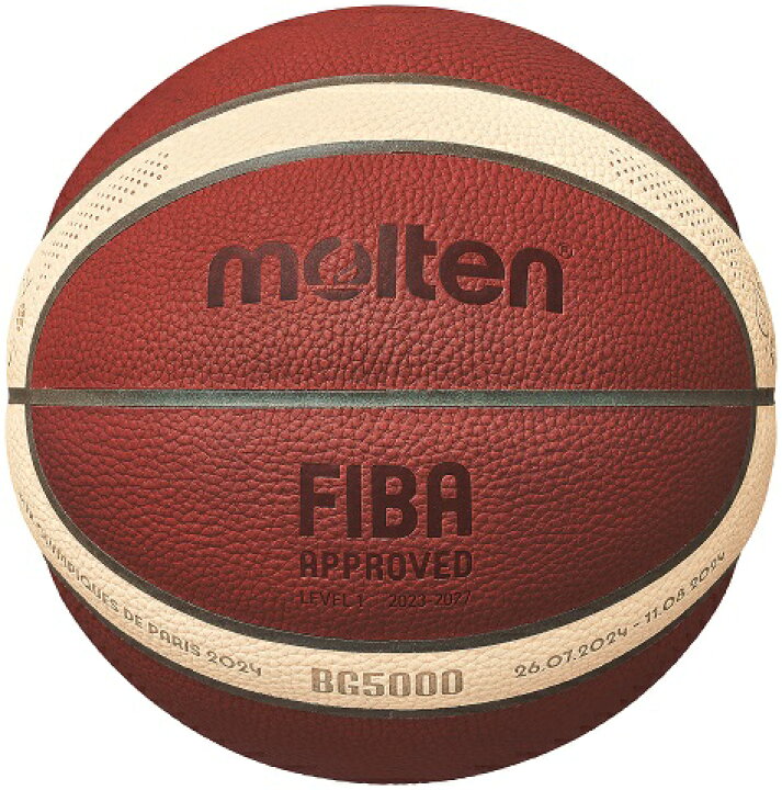 楽天市場】【在庫品】モルテン molten バスケットボール6号 パリ2024  
