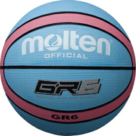 モルテン molten バスケットボール GR6 6号球 シアン×ピンク BGR6-CP