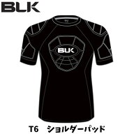 【メール便発送】BLK T6 ショルダーパッド T6 ショルダーパッド Junior 大人サイズ ジュニアサイズ ショ…