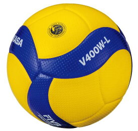 【在庫なし】【ネーム加工可】ミカサ MIKASA バレーボール 軽量4号球 小学生用 210g ディンプル・人工皮革 検定球 V400W-L