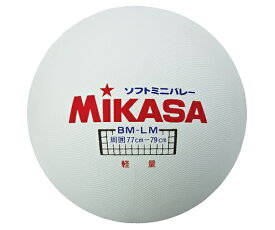 ミカサ MIKASA ソフトミニバレーボール(大) 特殊配合ゴム 軽量タイプ 公認球 BM-LM