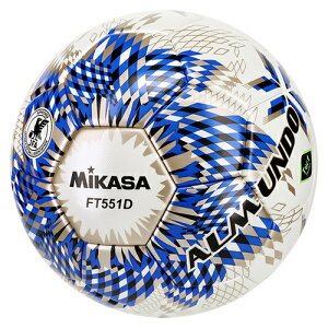 yl[Hz~JT MIKASA TbJ[{[ALMUNDO FIFA Quality Pro یF 苅5 \ ŗp 苅 یF FT551D-BLBS