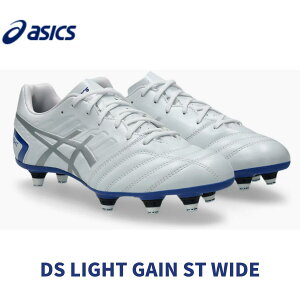 �A�V�b�N�X ASICS DS LIGHT GAIN ST WIDE �f�B�[�G�X���C�g �Q�C�� �T�b�J�[�X�p�C�N ���ւ��� ���C�h���f�� White/Pure Silver �z���C�g�V���o�[ 1101A041 104