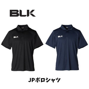 【メール便発送】BLK JPポロシャツ ポロシャツ 半袖シャツ プラシャツ ポリエステル スポーツ ラグビー 練習 移動着 ブラック ネイビー BK NV BJ24JPP-x