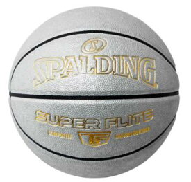 スポルディング SPALDING バスケットボール スーパーフライト 合成皮革 シルバー×ゴールド 77-431J