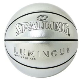 SPALDING スポルディング バスケットボール ルミナス アンダーグラス シルバー 7号球 エナメル 77-433J バスケ