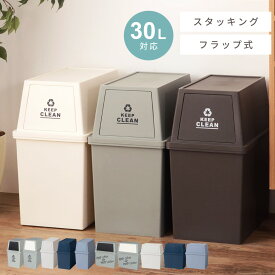 ゴミ箱 30L 屋外 デザインゴミ箱 スタッキング 積み重ねれる ごみ箱 分別ゴミ箱 スタイリッシュデザイン おしゃれ 新生活 母の日