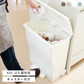 [クーポンで全品10%OFF] ごみ箱 45リットル ペダル ゴミ箱 おしゃれ 45L kcud クード 分別 屋外 スリム ふた付き キッチン ダストボックス 蓋 かわいい シンプル 北欧 リビング インテリア 寝室 洗面所 台所 一人暮らし ベランダ ラック オフィス 軽量 ワイド