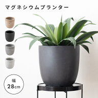 プランター マグネシウム 直径28cm 幅28cm 高さ27.5cm 酸化マグネシウム マグネシウムプランター シンプ…