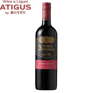 �X���[ ���_���Y �J�x���l �\�[���B�j���� 750ml�@�b�@�ԃ��C�� �T���^ ���^ �`�� �T�b�|�� Three Medals Cabernet Sauvignon