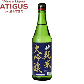 奥の松 純米大吟醸 紺ラベル 720ml　｜　日本酒 清酒 福島 二本松 奥の松酒造 ワイングラスでおいしい日本酒アワード2023 金賞