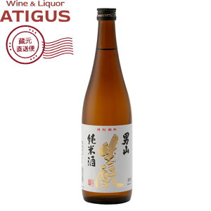 男山 生もと純米酒 720ml | 【産地直送】 15度 日本酒 清酒 男山 北海道 純米酒 720ml 辛口 国分