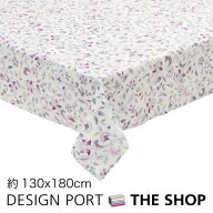 テーブルクロス MINTON （ミントン） ハドンホールグレー 130X180cm 撥水加工 おしゃれ 花柄 上品 かわい…