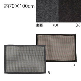 ブランケット 天然繊維 オセット 約70x100cm かわいい おしゃれ 暖かい やわらかな肌触り 人気 ウール 厚手 2重 ボア ウール トラッド 格子柄 ドライ 川島織物セルコン 送料無料 GJ1066 【生産終了予定】