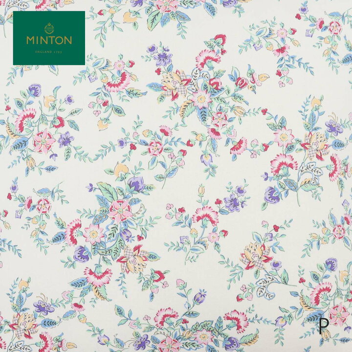 楽天市場】テーブルクロス MINTON（ミントン） ハドンフラワーパス 100 