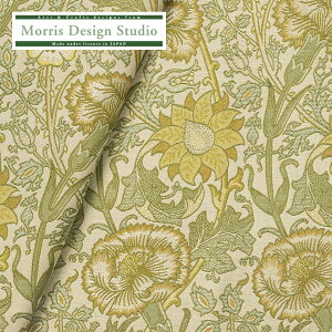 【公式】 生地 布 ジャカード織り MORRIS ( ウィリアムモリス ) ピンク&ローズ 150cm巾 1巾×10cm単位 生地 布地 日本製 国産 薔薇 バラ カーネーション 花柄 ロマンティック フェミニン 風通織