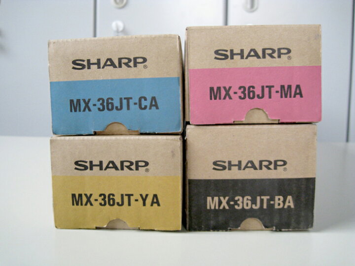 シャープ トナー Sharp 複合機 純正 MX-36JT 4色セット（MX-36のYahoo  