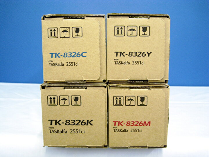 楽天市場】京セラ 純正 トナーカートリッジ TK-8326 4色 セット 大容量 