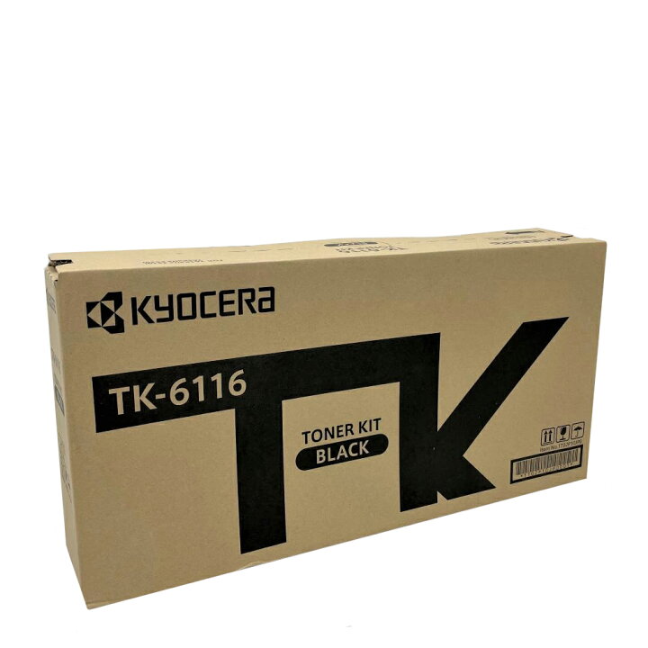 楽天市場】京セラ 純正トナーカートリッジ TK-6116 ブラック 黒 トナー 