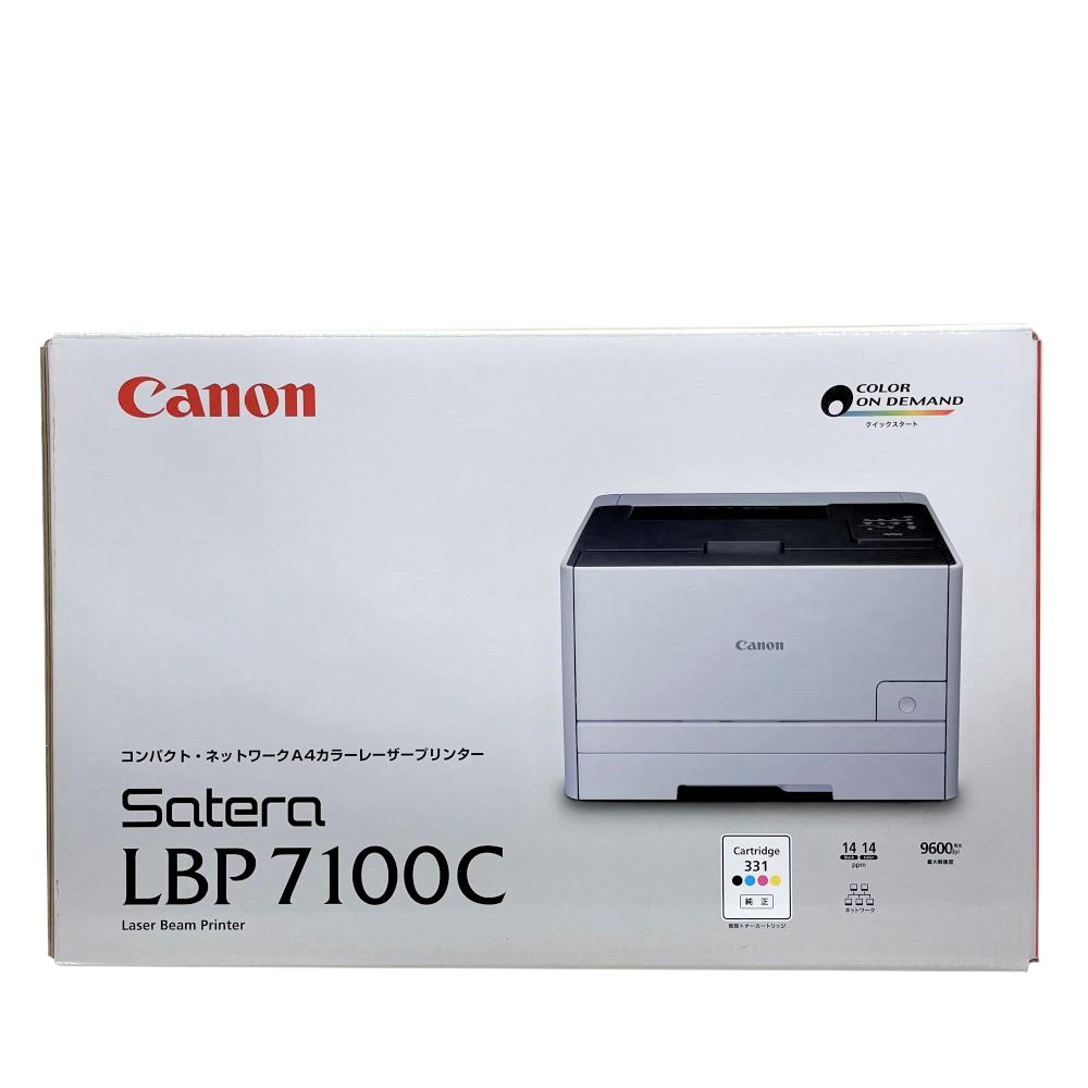 ポイントアップ中！】旧モデル Canon レーザープリンタ Satera LBP7100C-