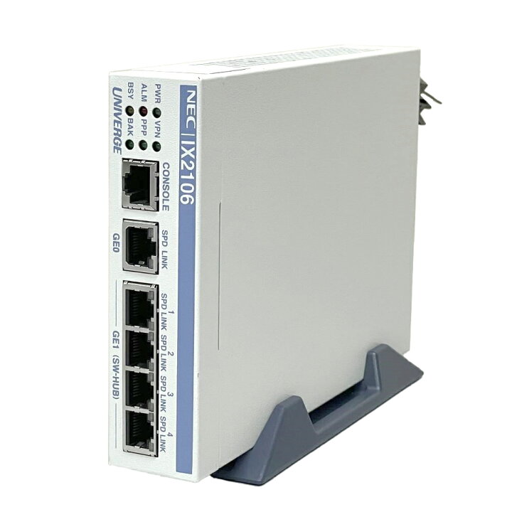 楽天市場】NEC VPN対応高速アクセスルーター UNIVERGE IX2106 
