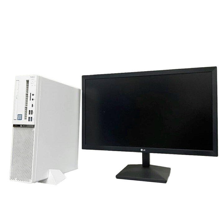 楽天市場】NEC PC-GD308ZZLG デスクトップパソコン 21.5型液晶 