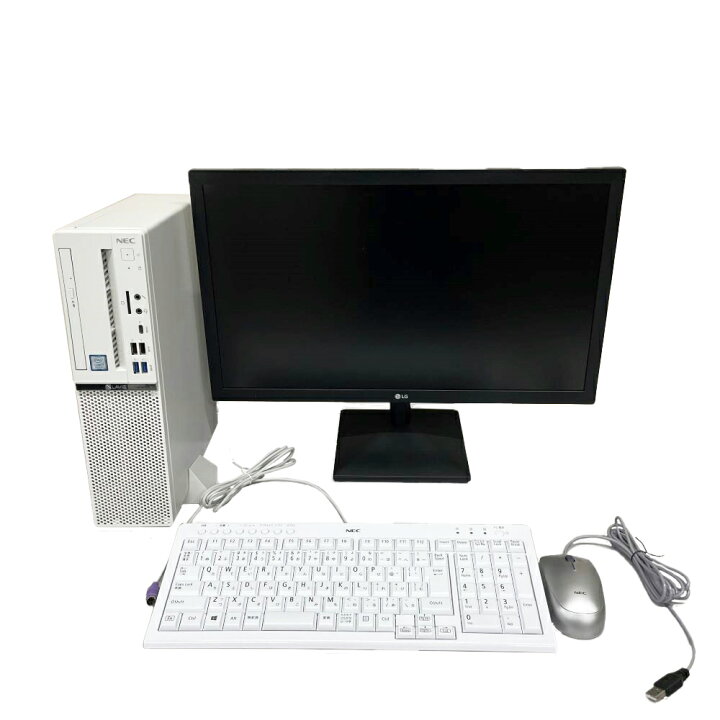 楽天市場】NEC PC-GD308ZZLG デスクトップパソコン 21.5型液晶 