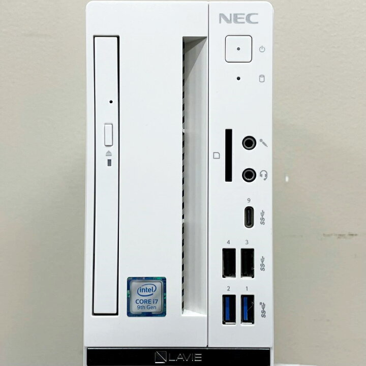 楽天市場】NEC PC-GD308ZZLG デスクトップパソコン 21.5型液晶 