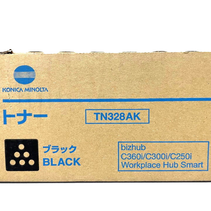 楽天市場】コニカミノルタ 純正トナーカートリッジ TN328AK ブラック 