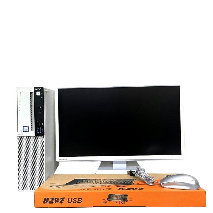 楽天市場】NEC デスクトップパソコン PC-MRL36LZ6AAS4 21.5型液晶 