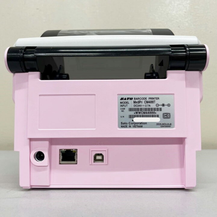 楽天市場】SATO バーコードリーダープリンター MediPri CM408T 