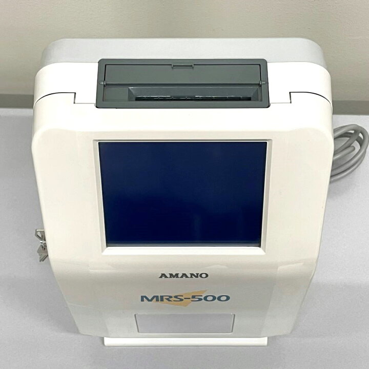 楽天市場】アマノ 時間集計タイムレコーダー MRS-500 集計人数最大50名 