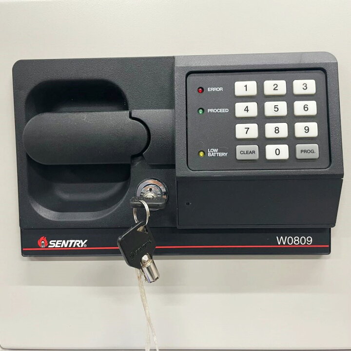 楽天市場】セントリー 電子ロック耐火保管庫 W0809 ファイアーセーフ 
