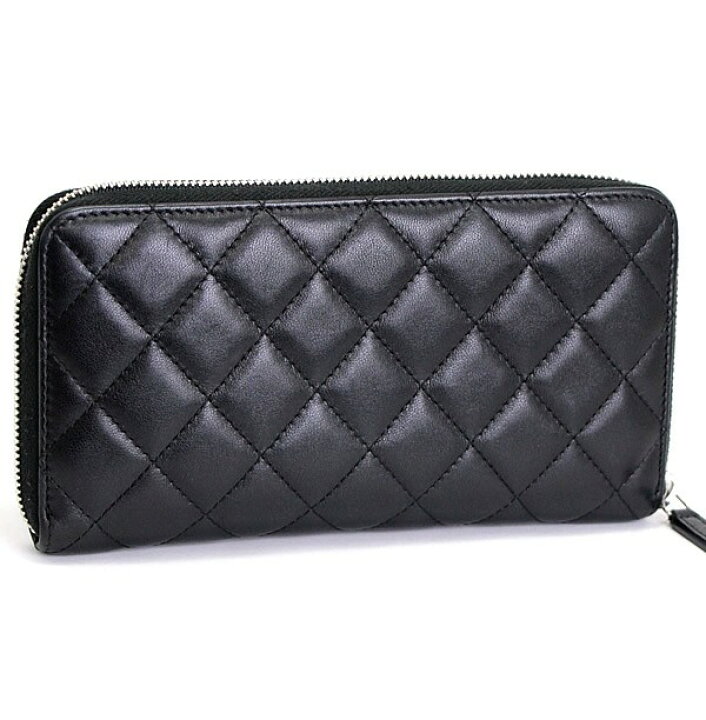 楽天市場】シャネル CHANEL マトラッセ ラウンドファスナー長財布 
