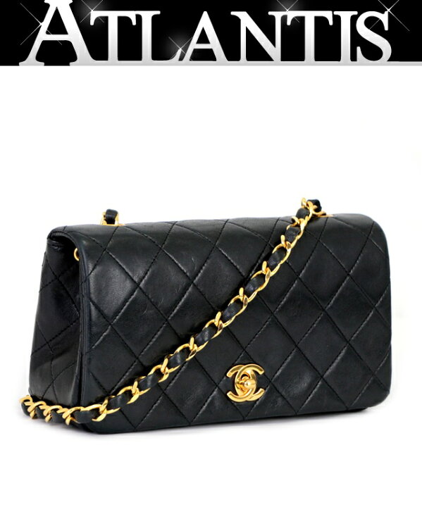 楽天市場】シャネル CHANEL ミニマトラッセ フルフラップ チェーン 