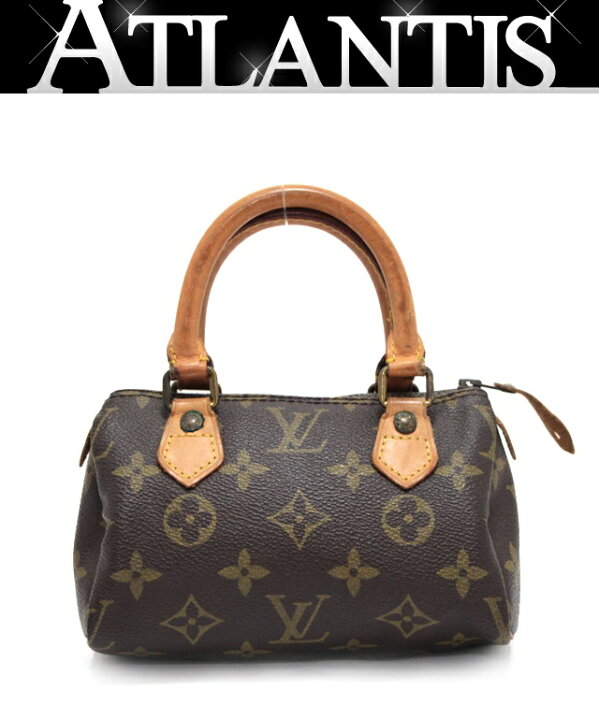 楽天市場】ルイヴィトン LOUIS VUITTON ミニスピーディ ハンドバッグ 