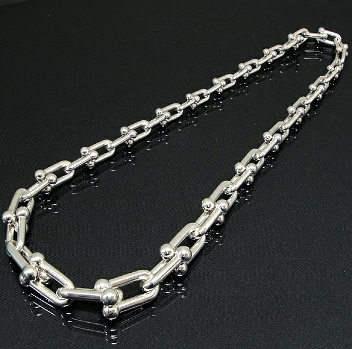 Tiffany ハードウェア グラジュエイテッド リンク ネックレス Ag925 
